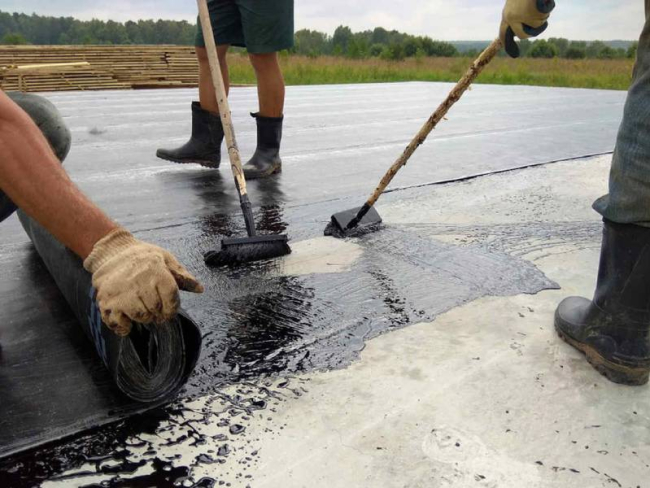 lavori di impermeabilizzazioni con membrane liquide bituminose a brescia isolamentibertoni